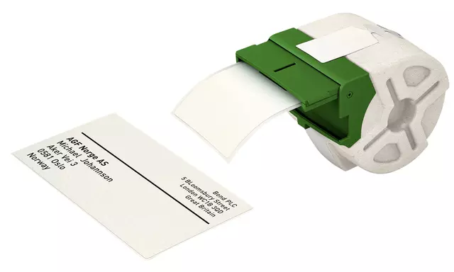 Een Etiket Leitz icon labelprint papier 59mmx102mm wit 225stuks koop je bij MV Kantoortechniek B.V.