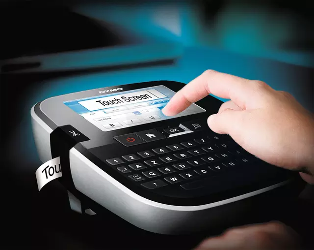 Een Labelprinter Dymo LabelManager 500TS draagbaar azerty 24mm zwart koop je bij EconOffice