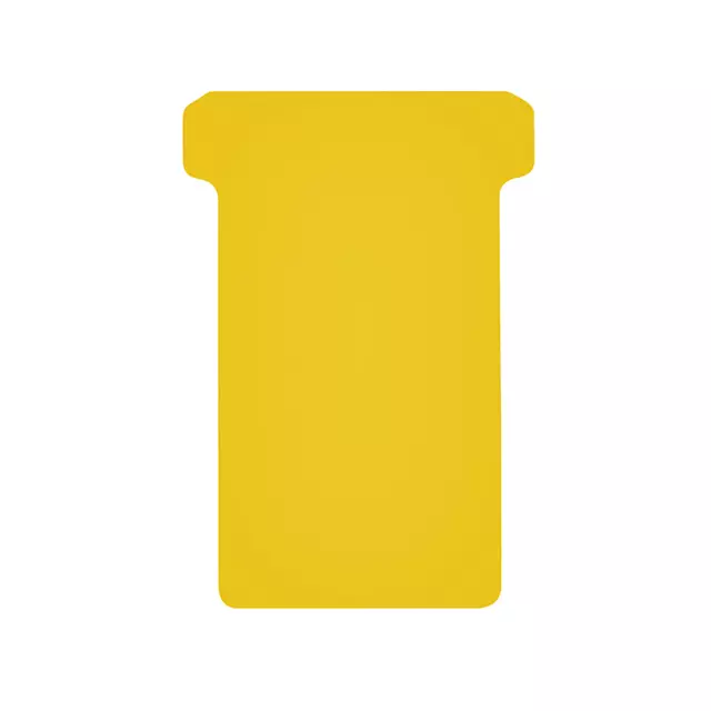 Een Planbord T-kaart Jalema formaat 2 48mm geel koop je bij Van Hoye Kantoor BV