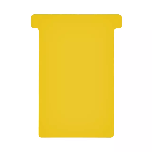 Een Planbord T-kaart Jalema formaat 3 77mm geel koop je bij Van Hoye Kantoor BV