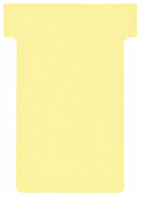 Een Planbord T-kaart Nobo nr 2 48mm geel koop je bij KantoorProfi België BV