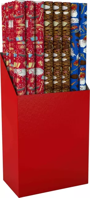 Een Papier cadeau Design Group Saint-Nicolas 300x100cm assorti koop je bij Van Hoye Kantoor BV