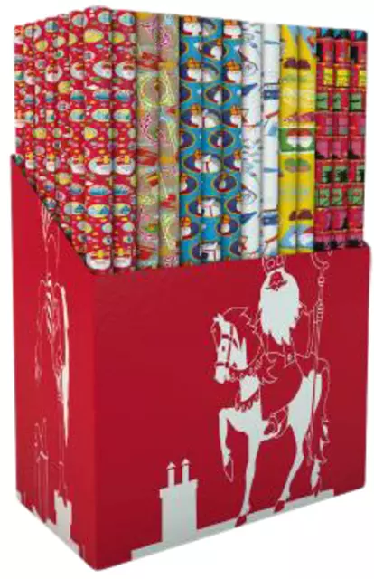 Buy your Inpakpapier sint 250x46,5cm assorti at QuickOffice BV