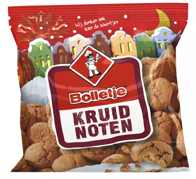 Een Biscuit "Kruidnootjes" Bolletjes 50g koop je bij Van Hoye Kantoor BV