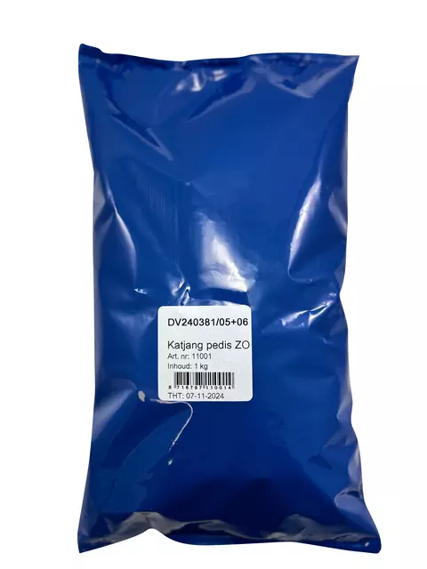 Een Borrelnootjes Delinuts katjang pedis sachet 1000g koop je bij Van Hoye Kantoor BV