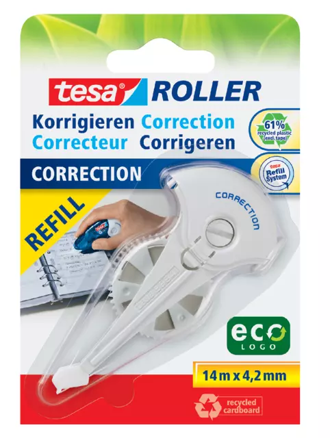 Een Navulling corretieroller tesa® ecoLogo® 4,2mmx14m op blister koop je bij L&N Partners voor Partners B.V.