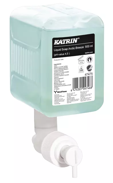 Een Handzeep Katrin Arctic Breeze 500ml 47475 koop je bij L&N Partners voor Partners B.V.