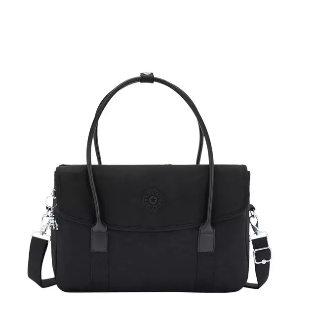 Een Laptoptas Kipling Superworker S B black noir koop je bij Van Hoye Kantoor BV