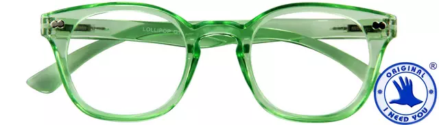 Een Lunettes de lecture I Need You +2.00 dpt Lollipop vert koop je bij Van Hoye Kantoor BV