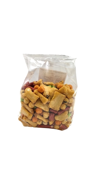 Een Rice Crackers Delinuts Rigato Mix sachet 175g koop je bij Van Hoye Kantoor BV