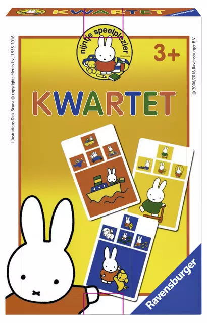 Een Spel Ravensburger Nijntje ontdekt de wereld kwartet koop je bij KantoorProfi België BV