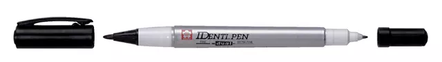 Een Viltstift Sakura Identi pen zwart koop je bij EconOffice