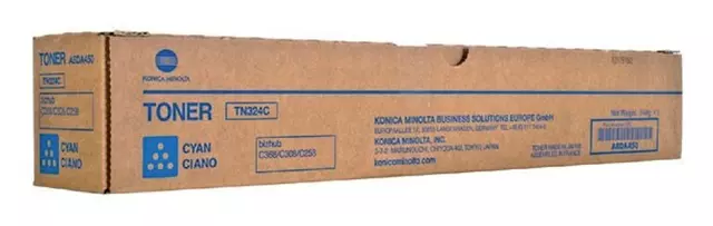 Een Tonercartridge Konica Minolta A8DA450 TN-324C blauw koop je bij EconOffice