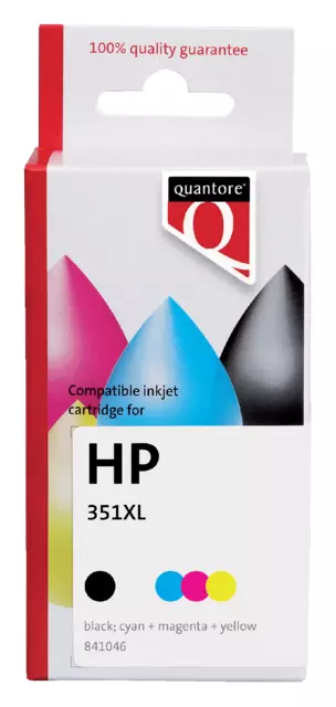 Een Inktcartridge Quantore alternatief tbv HP CB338EE 351XL kleur koop je bij KantoorProfi België BV