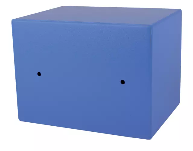 Een Kluis Pavo mini elektronisch 230x170x170mm blauw koop je bij Tonerinktshop