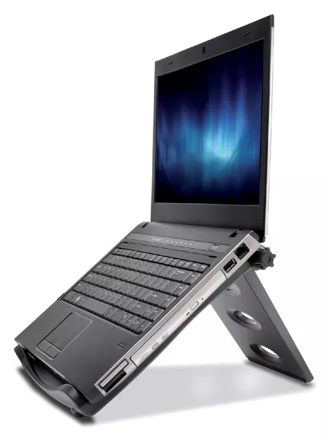Een Laptopstandaard Kensington easyriser smartfit grijs koop je bij Totaal Kantoor Goeree
