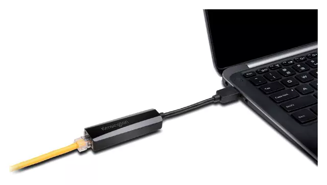 Een Kabel Kensington Ethernet adapter USB 3.0 koop je bij Goedkope Kantoorbenodigdheden