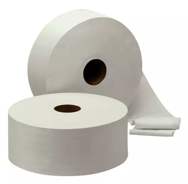 Een Toiletpapier Cleaninq Maxi Jumbo 2laags 380m 6rollen koop je bij KantoorProfi België BV