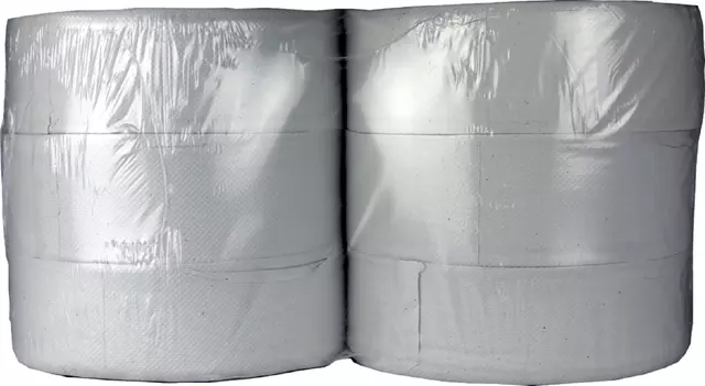 Een Toiletpapier Cleaninq Maxi Jumbo 2laags 380m 6rollen koop je bij MV Kantoortechniek B.V.