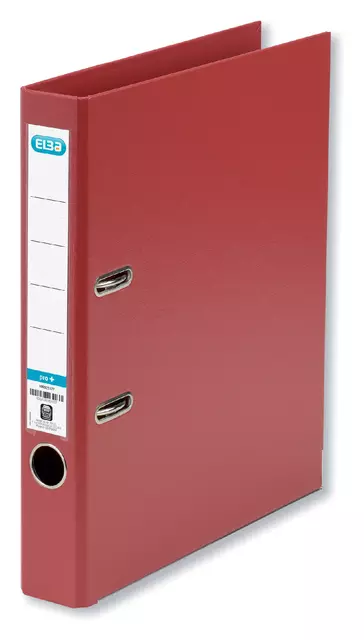 Een Ordner Elba Smart Pro+ A4 50mm PP rood koop je bij Van Leeuwen Boeken- en kantoorartikelen