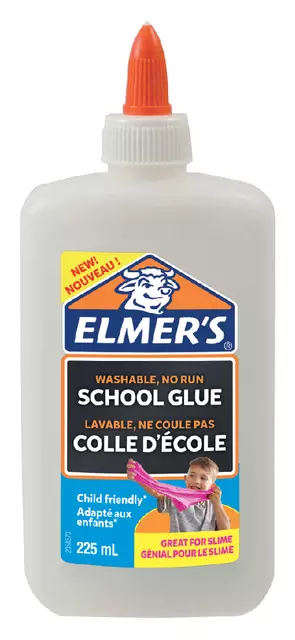 Een Kinderlijm Elmer's 225ml wit koop je bij Kantoorvakhandel van der Heijde