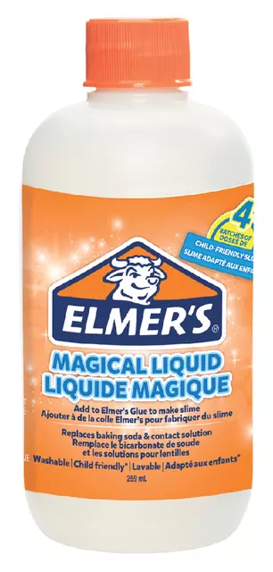 Een Magical liquid Elmer's voor kinderlijm 259ml transparant koop je bij KantoorProfi België BV
