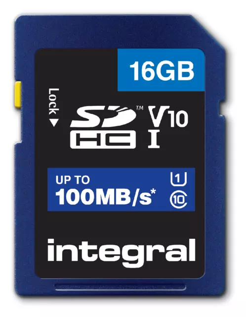 Buy your Geheugenkaart Integral SDHC V10 16GB at QuickOffice BV