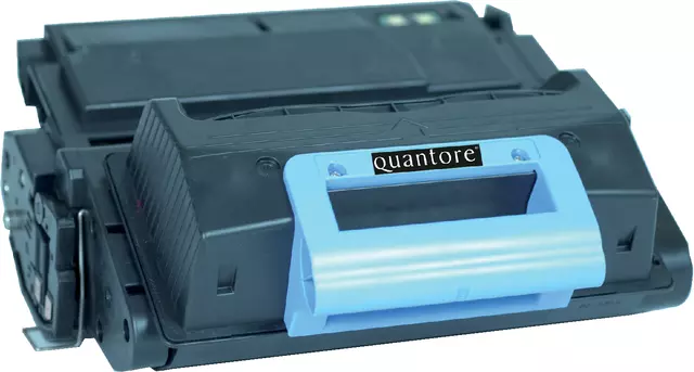 Een Tonercartridge Quantore alternatief tbv HP Q5945A 45A zwart koop je bij Totaal Kantoor Goeree