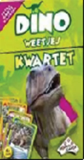 Een Kwartet Dino weetjes koop je bij NiceSupplies.nl