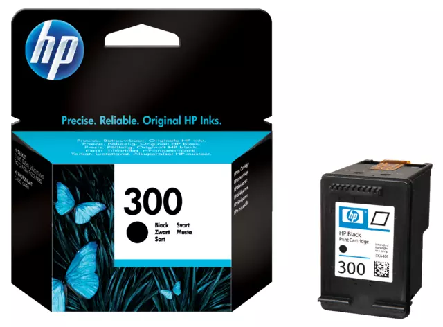 Een Inktcartridge HP CC640EE 300 zwart koop je bij KantoorProfi België BV