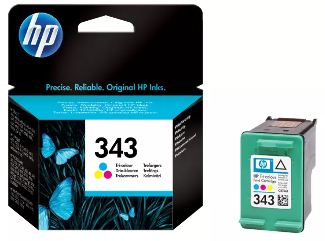 Een Inktcartridge HP C8766EE 343 kleur koop je bij KantoorProfi België BV