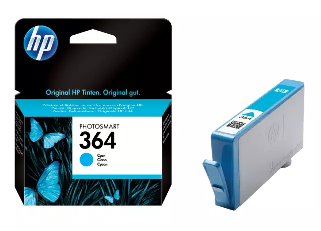 Een Inktcartridge HP CB318EE 364 blauw koop je bij Tonerinktshop