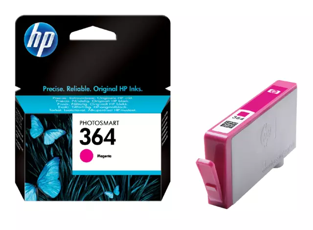 Een Inktcartridge HP CB319EE 364 rood koop je bij Van Hoye Kantoor BV