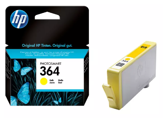 Een Inktcartridge HP CB320EE 364 geel koop je bij Kantoorvakhandel van der Heijde