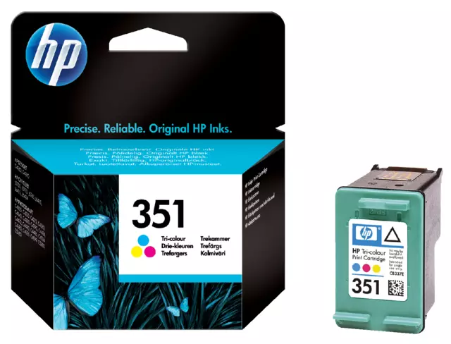 Een Inktcartridge HP CB337EE 351 3-kleur koop je bij Klik Office BV