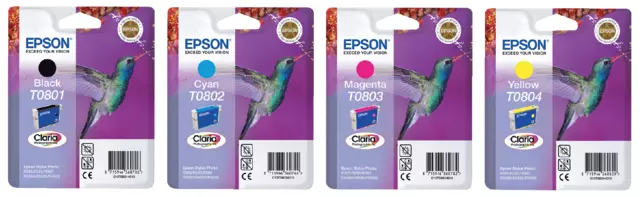 Inktcartridge Epson T0805 lichtblauw