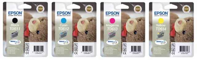 Een Inktcartridge Epson T0611 zwart koop je bij Tonerinktshop