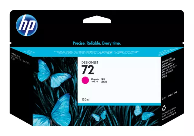 Buy your Inktcartridge HP C9372A 72 rood at QuickOffice BV