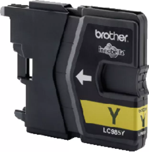 Een Inktcartridge Brother LC-985Y geel koop je bij EconOffice