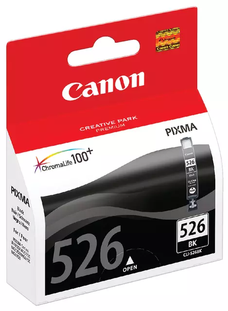 Een Inktcartridge Canon CLI-526 zwart koop je bij Van Hoye Kantoor BV