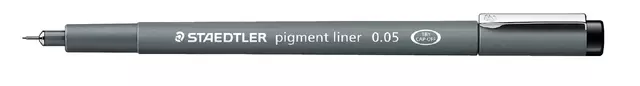 Een Fineliner Staedtler Pigment 308 zwart 0.05mm koop je bij L&N Partners voor Partners B.V.