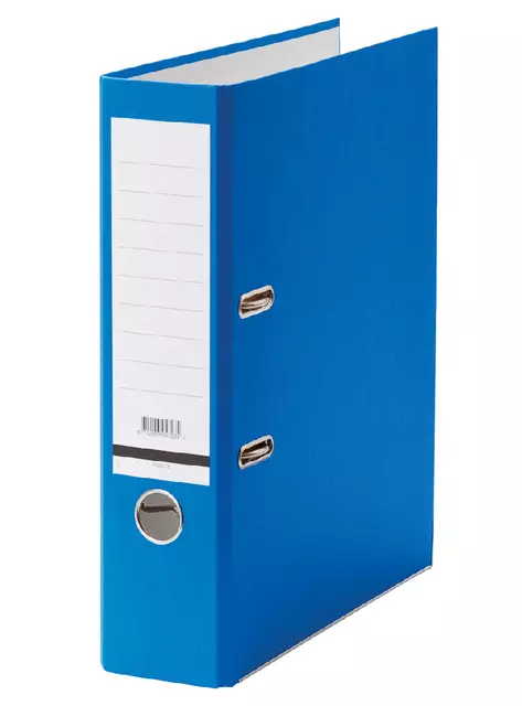 Een Ordner Qbasic A4 80mm karton blauw koop je bij Goedkope Kantoorbenodigdheden