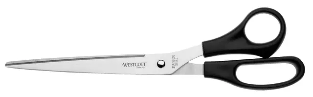 Een Kantoorschaar Westcott 260mm met kunststof grip rvs koop je bij EconOffice