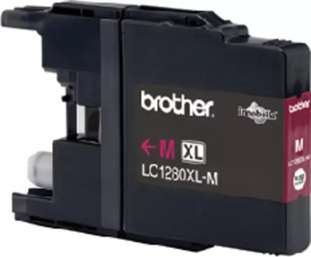 Een Inktcartridge Brother LC-1280XLM rood koop je bij KantoorProfi België BV