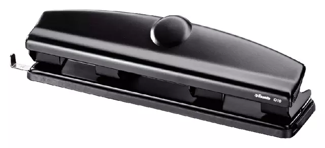 Een Perforator Esselte Q10 4-gaats 10 vel zwart koop je bij L&N Partners voor Partners B.V.