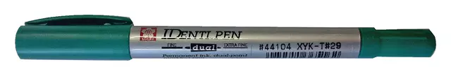 Een Viltstift Sakura Identi pen groen koop je bij EconOffice