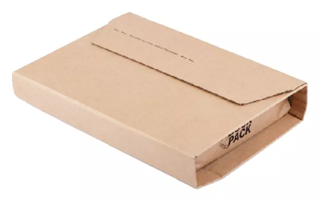 Een Wikkelverpakking CleverPack ringband zelfklevend bruin pak à 25 stuks koop je bij EconOffice