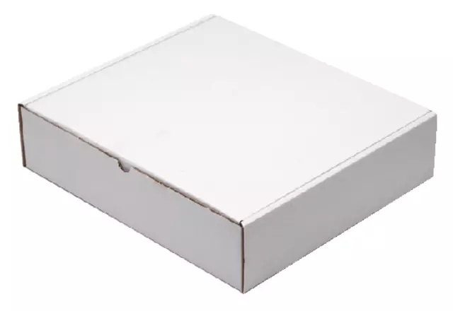 Een Postpakket CleverPack golfkarton 330x300x80mm wit pak à 25 stuks koop je bij EconOffice