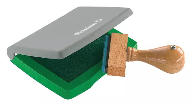 Een Stempelkussen Pelikan 3E 50x70mm groen koop je bij EconOffice