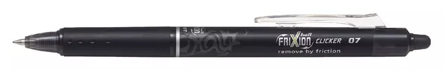 Een Rollerpen PILOT friXion clicker medium zwart koop je bij L&N Partners voor Partners B.V.